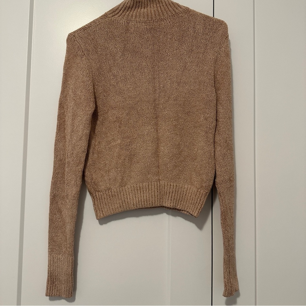 Aritzia Wilfred Dusty Rose Turtleneck Long Sleeve Sweater Size Small Women’s - Picture 5 of 11